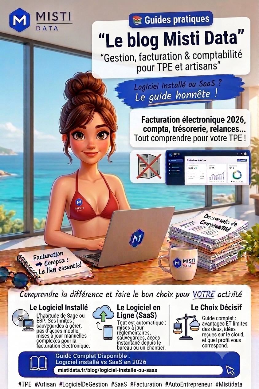 Le blog Misti Data - conseils gestion, facturation et comptabilite pour TPE et artisans