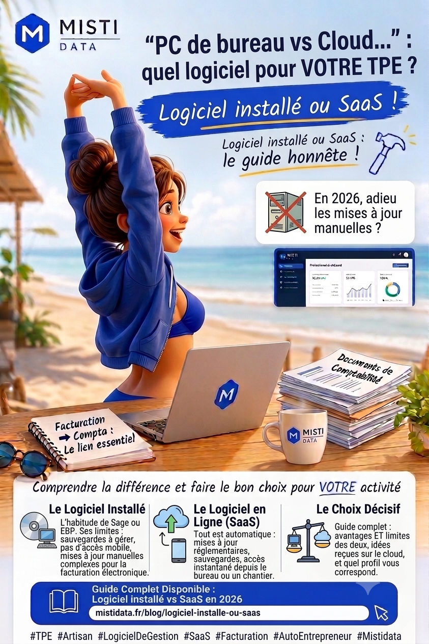 Logiciel de gestion SaaS accessible en ligne